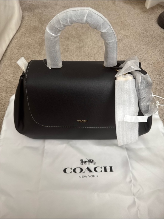 Coach Handbags - NWT Coach Slouchy Rogue Black